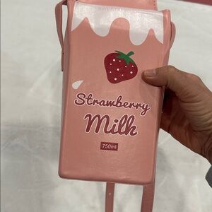 Charming Pink Crossbody Bag